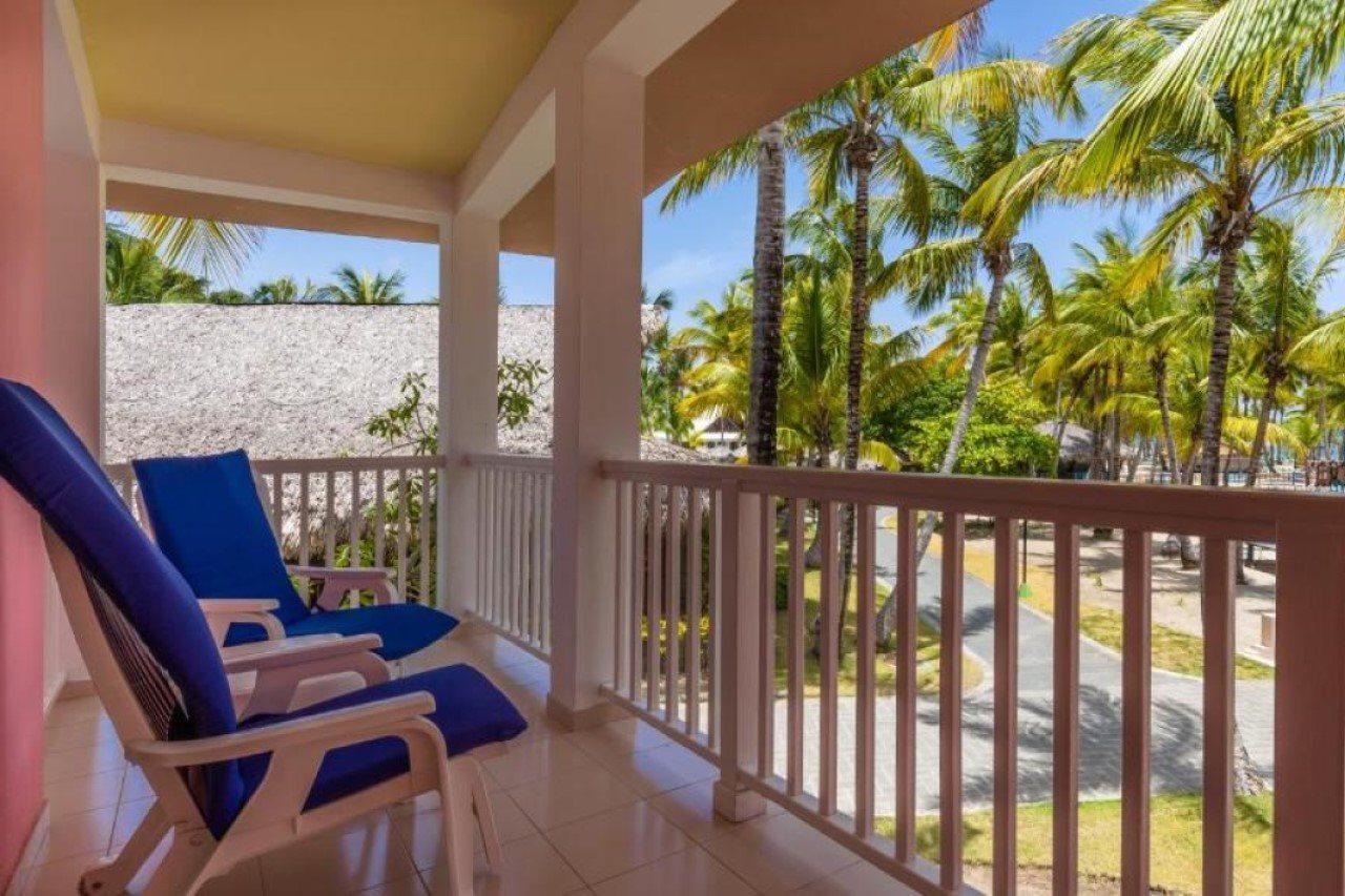 Playabachata Puerto Plata Exterior photo A balcony at the hotel